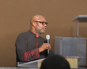 Pastor James Dixon holds Houston city-wide prayer service for Slain parishioners